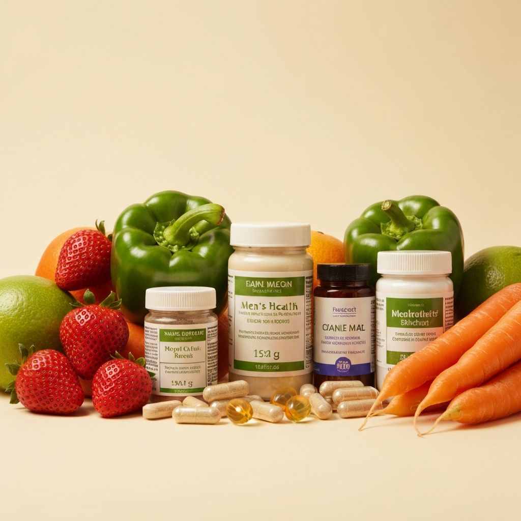 Vitality support for active men